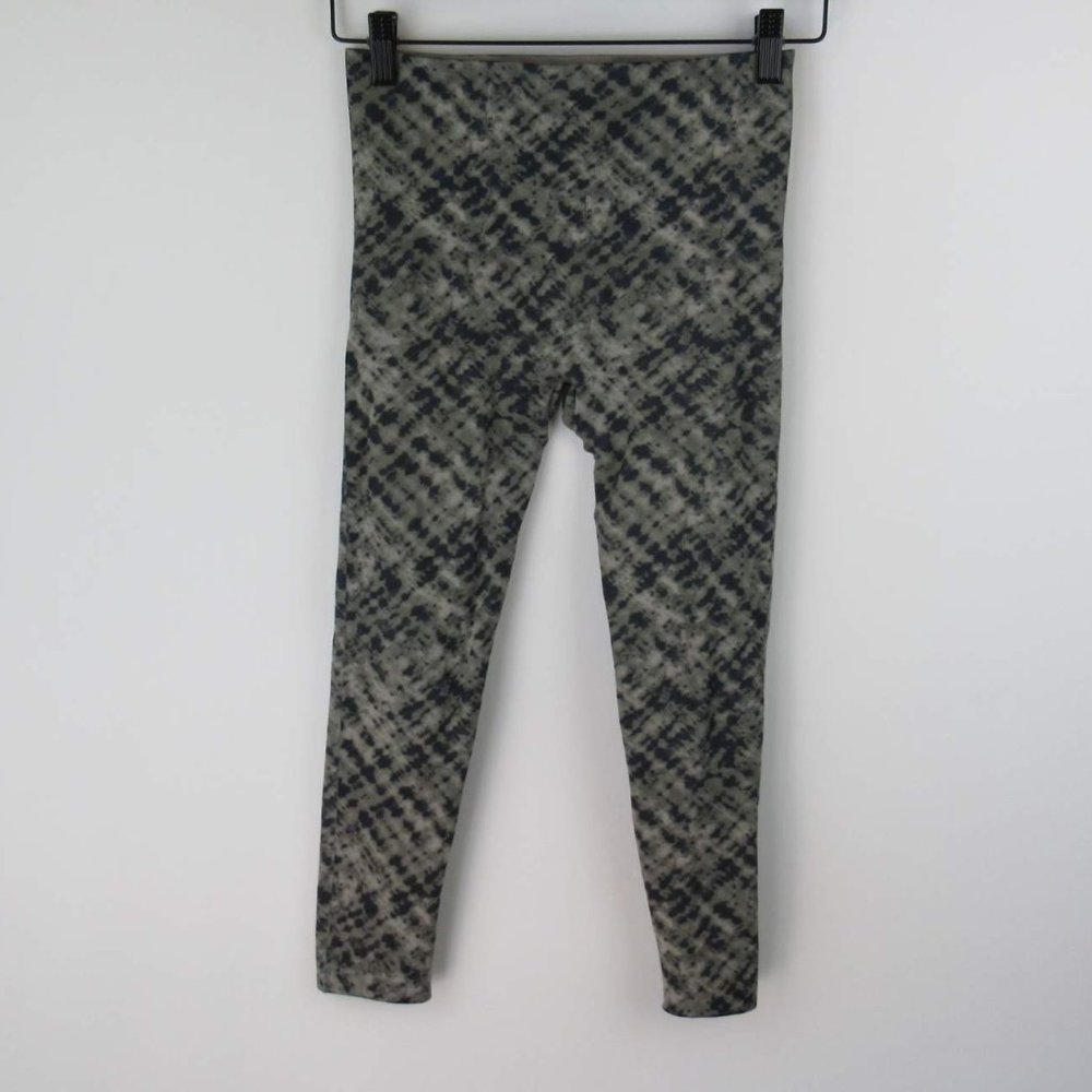 Spanx Look At Me Now Patterned Seamless Crop Leggings sz M